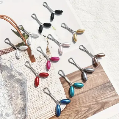 Multicolor 12 pcs U shaped headscarf Hijab Pin 